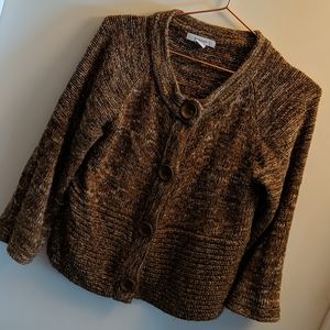 Heathered Brown Sweater